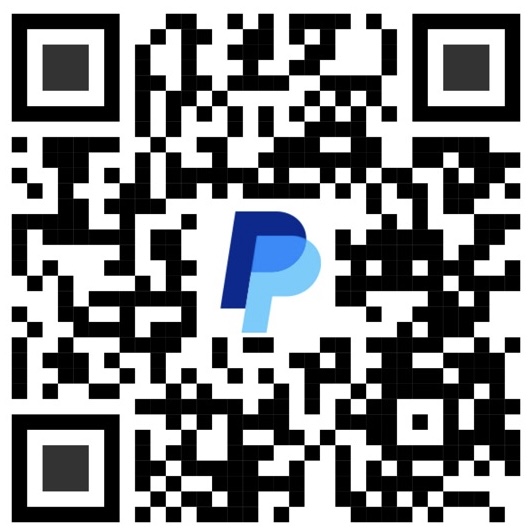 PayPal QR code for THRYVE coffee support